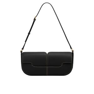 Polene Black Shoulder Bag